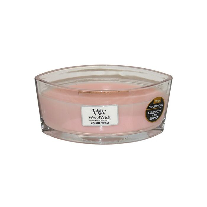 Woodwick Hearthwick Candle - Coastal Sunset-1